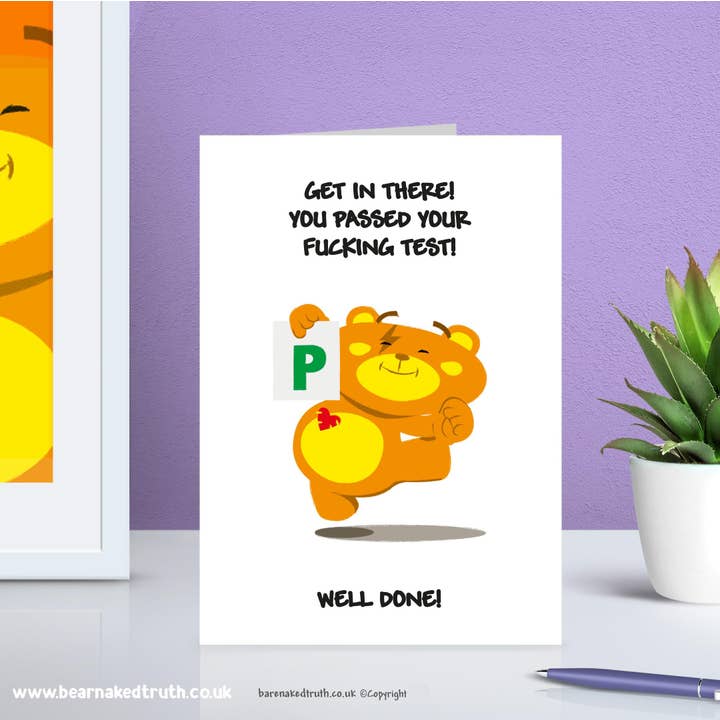 Carte de vœux « Get In There » pour la vente par Pixelgum