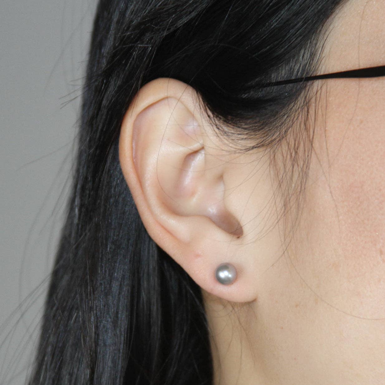 Mabel Chong - Wholesale Stud/Post Earrings - Grey Pearl Studs1