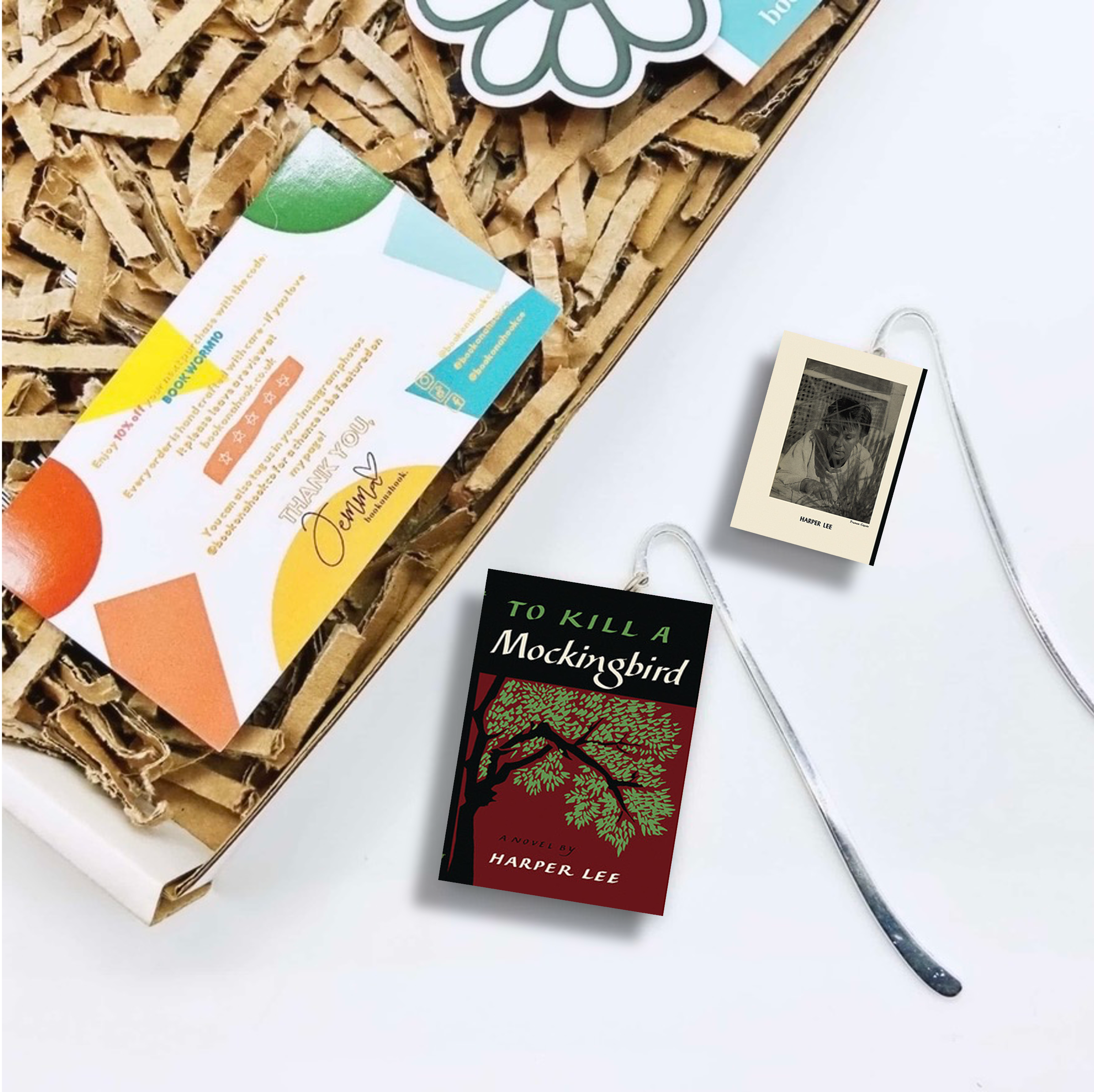 bookonahookco - Wholesale Bookmark - To Kill A Mockingbird | Harper Lee | Miniature Book2