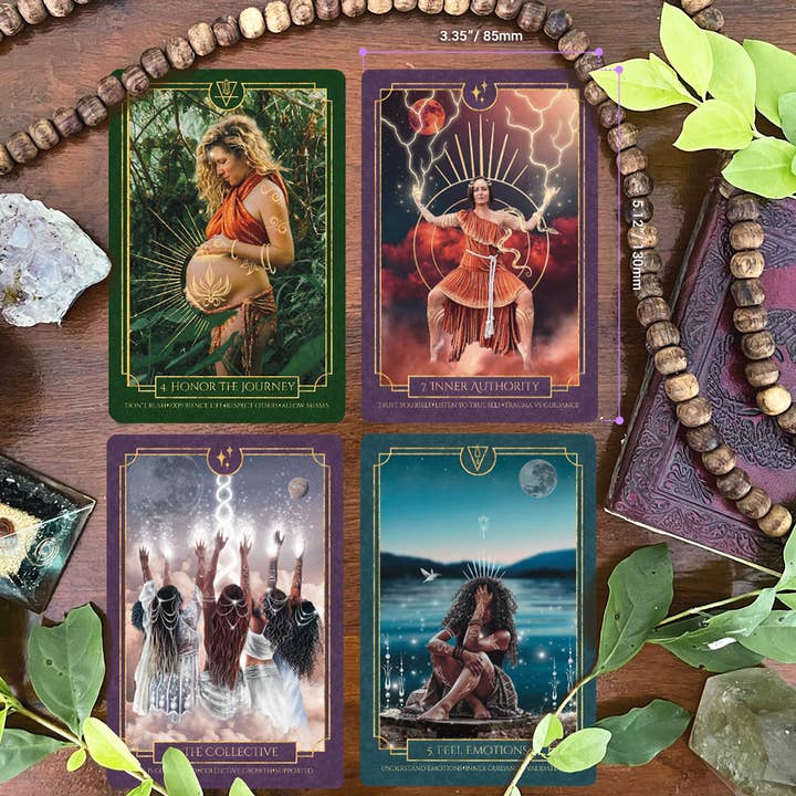 Earth Moon Magick - Wholesale Tarot Cards - Elemental Empath Oracle Deck & Guidebook3