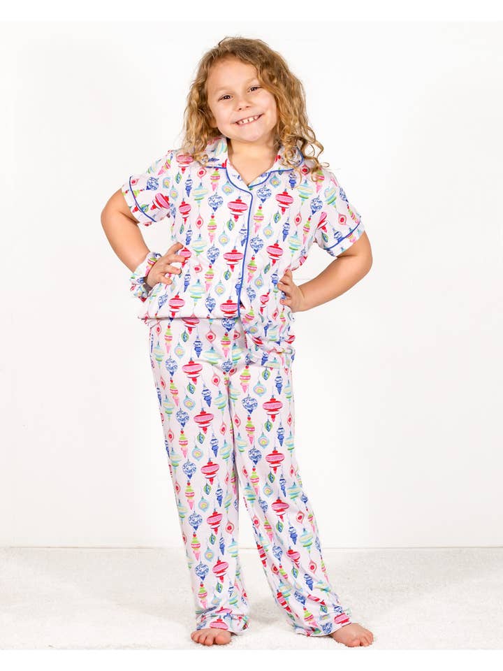 The Royal Standard - Wholesale Sleepwear Set - Kids - Girl's Whimsical Wonders Sleep Pants Set White/Multi -Asst.