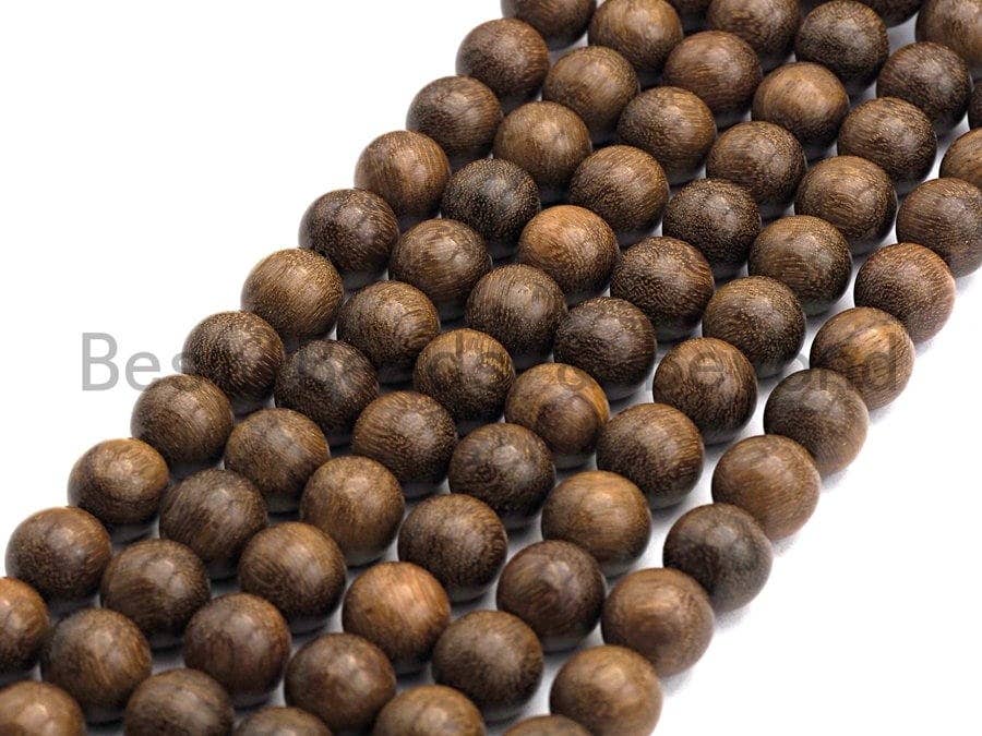 BestBeads&Beyond - Wholesale Beads - Natural Smooth Round Wood beads, 6mm/8mm/10mm/12mm Natural Brown Wood beads, Natural  Wood Grain Beads, 15.5inch strand,SKU#U4693