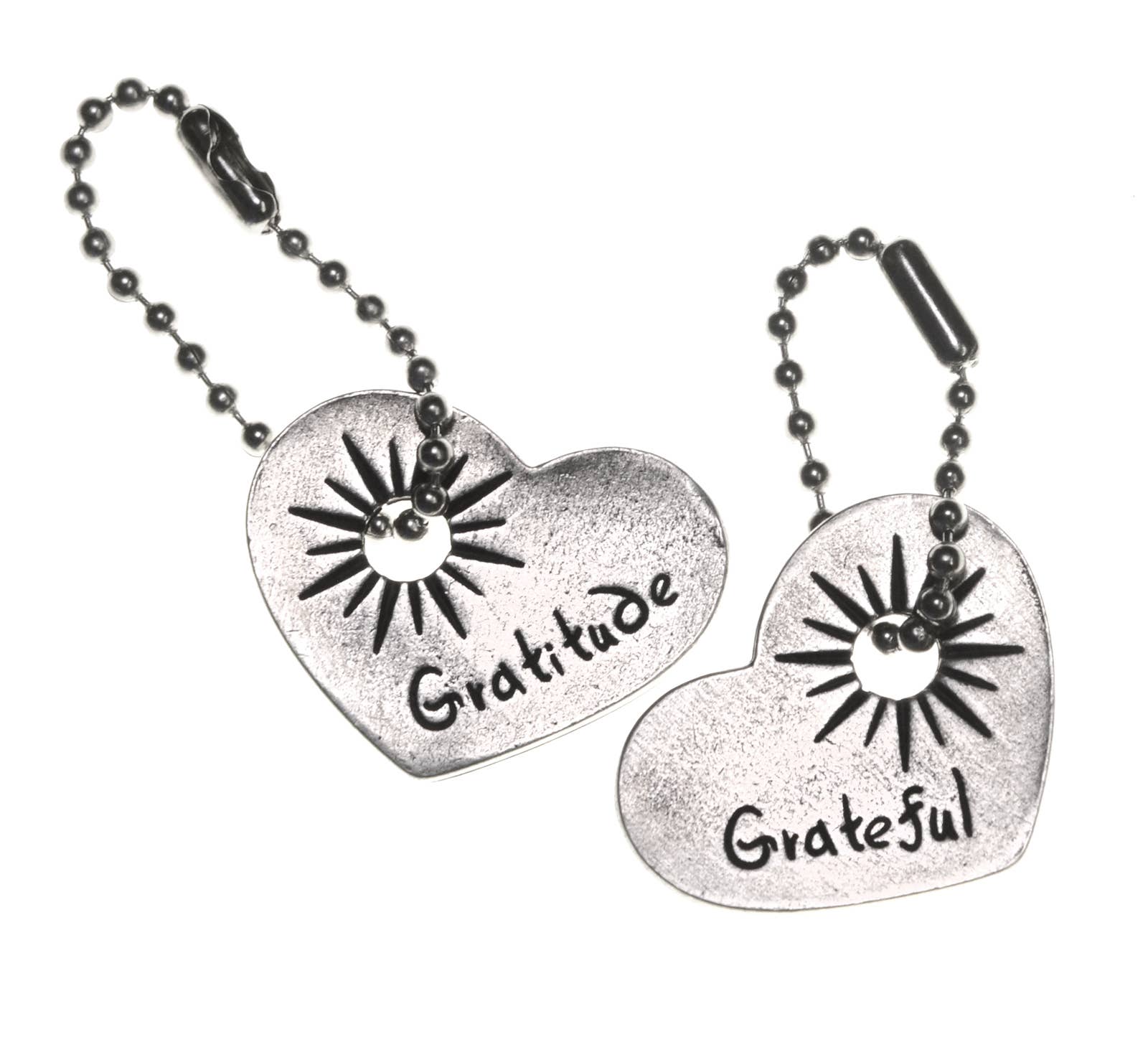 Whitney Howard Designs – wholesale Individual charm/pendant – Gratitude/Grateful Heart Charm Pocket Token Gift3