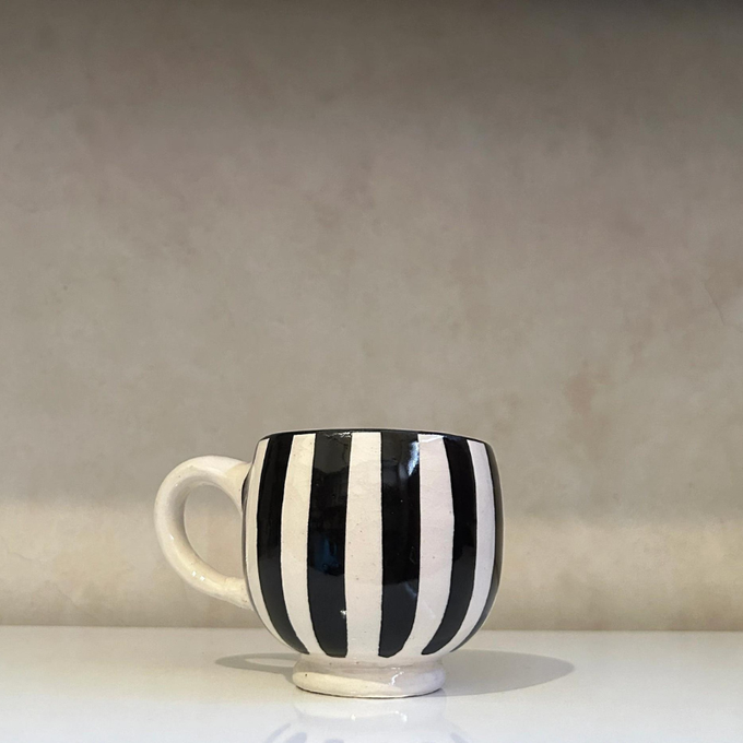 High crafty – Caneca por atacado – Chávenas de Cerâmica Marroquina Feitas à Mão – Café Artesanal Multicolorido2