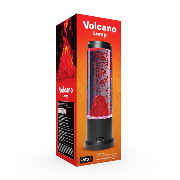 The Source Wholesale LTD – wholesale Accent/desk lamp – Round Volcano Lamp Battery and USB5