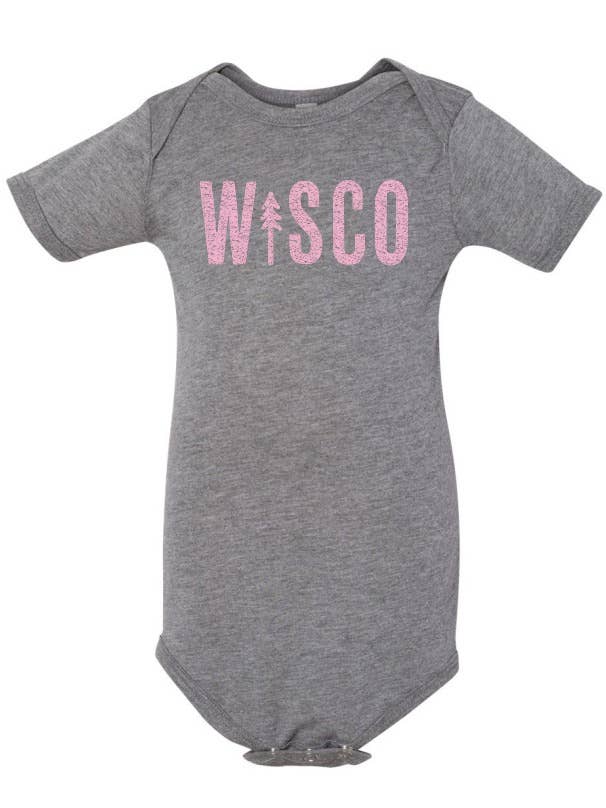 Wisco Clothing Co. - Wholesale Bodysuit (Non-Footed) - Baby - Baby Premium Wisco Onsie
