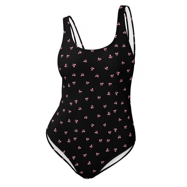 PETIT BOW SWIM & BODY SUIT • BLACK for wholesale by Dara Senders