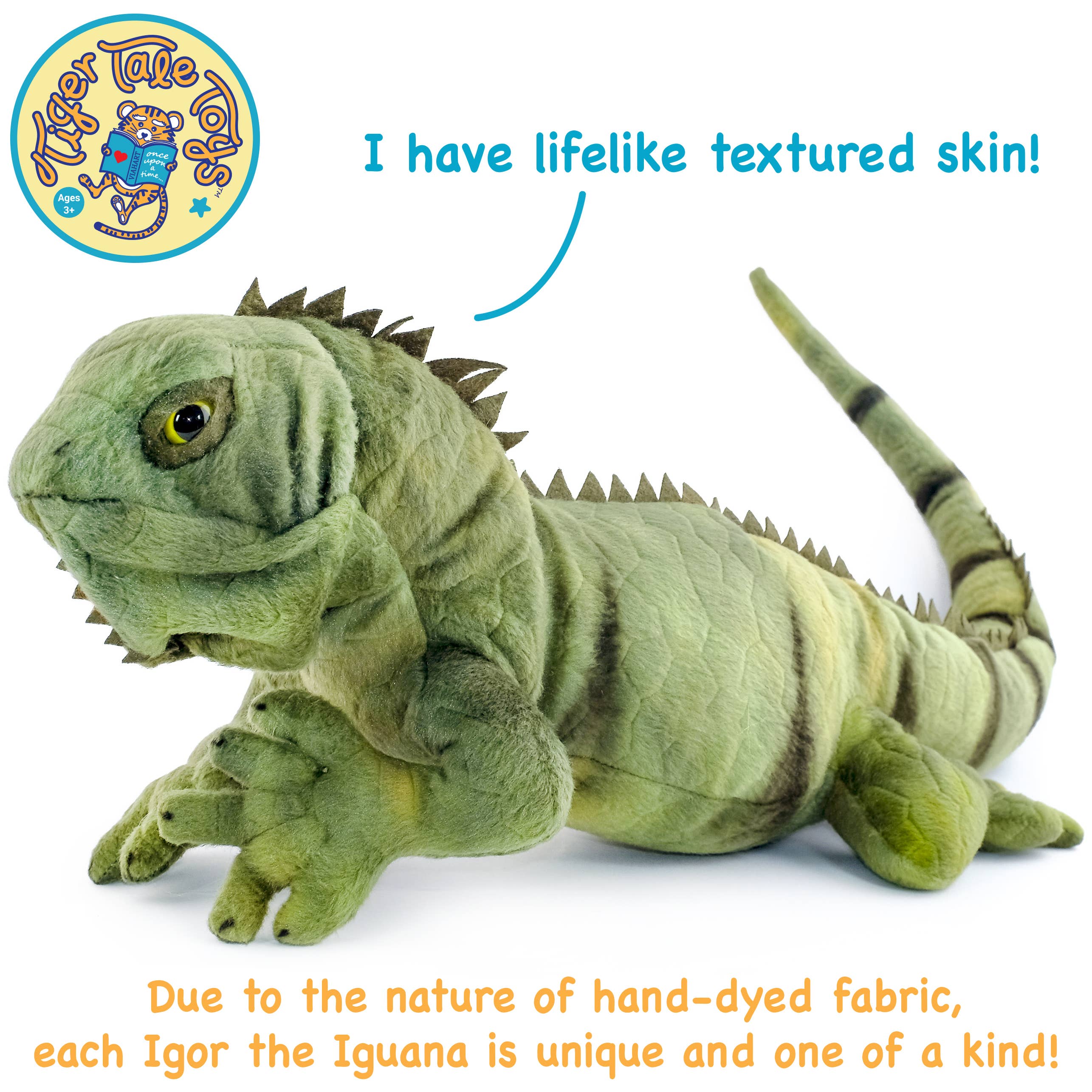 VIAHART Toy Co. - Wholesale Stuffed/Plush Toy - Kids & Baby - Igor The Iguana | 27 Inch Stuffed Animal Plush1