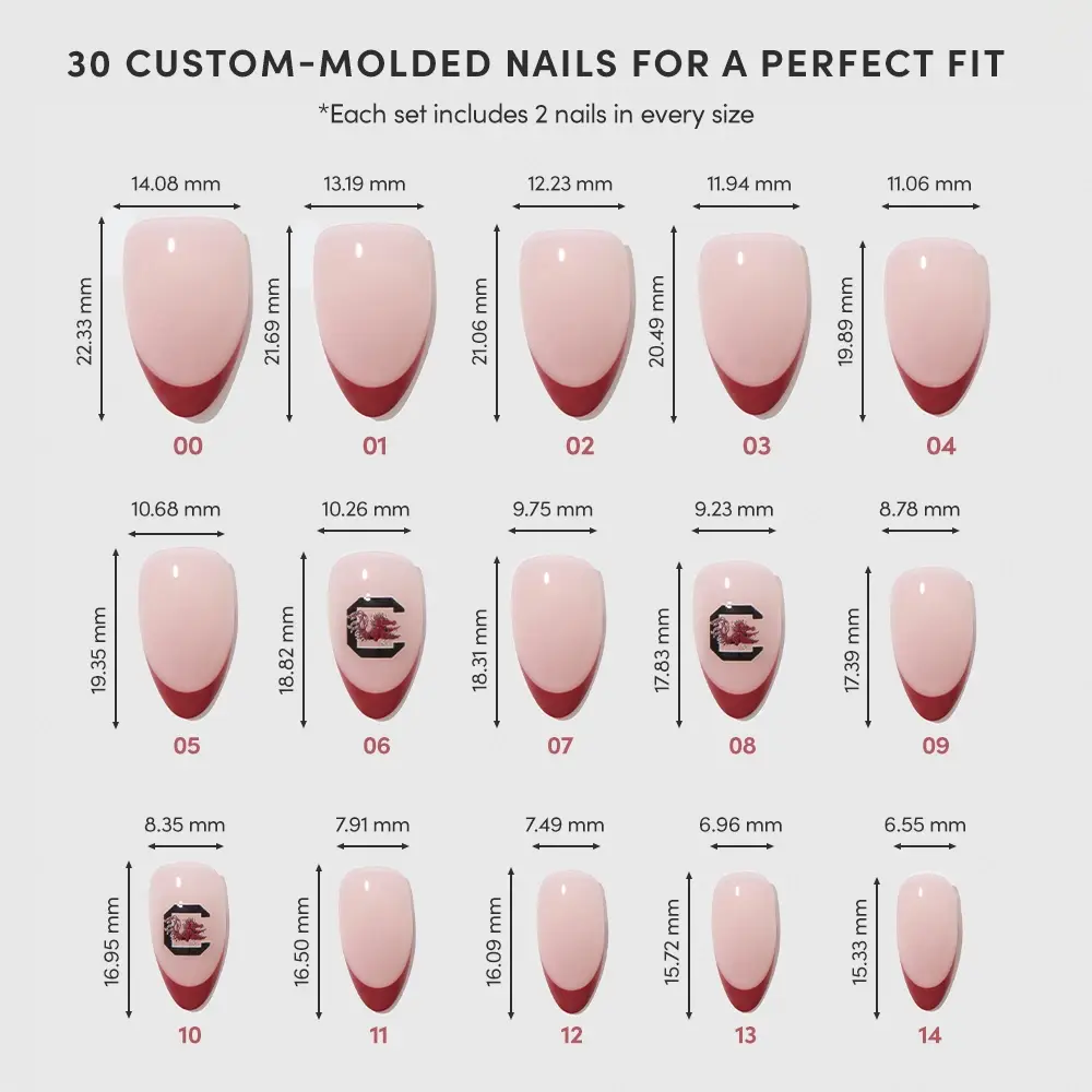 Glamnetic - Wholesale Press-On/Fake Nails - Glamnetic x Fanatics The Collegiate Press-On Nail Collection127