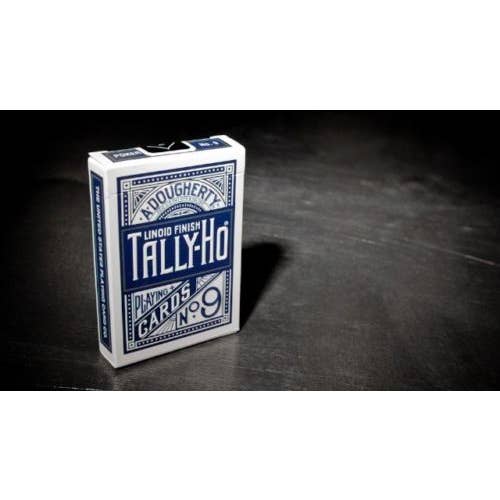 Cardshouse – Großhandel Spielkarten – Bicycle Tally-Ho Fan-Backkarten (blau)3