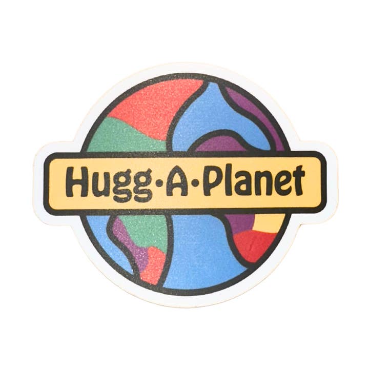 Hugg-A-Planet Stickers for wholesale by Hugg-A-Planet