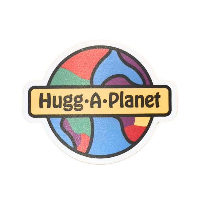 Hugg-A-Planet Stickers for wholesale by Hugg-A-Planet