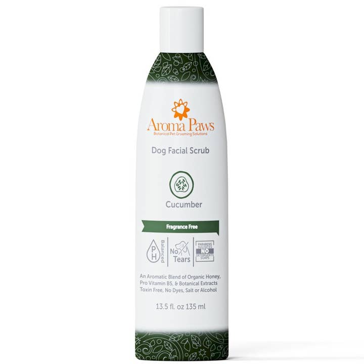 Aroma Paws - Wholesale Pet Grooming Aid - Dog - 13.5 Oz. Organic Cucumber & Aloe Facial Scrub1
