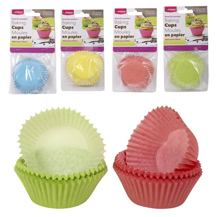 Luciano Paper Baking Cups With Different Size and other Purchase Wholesale paper baking cups. Free Returns & Net 60 Terms on Faire trending on Faire.