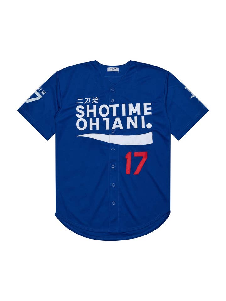 LA SHOTIME OHTANI JERSEY - (BLUE) for wholesale by Rip N Repair