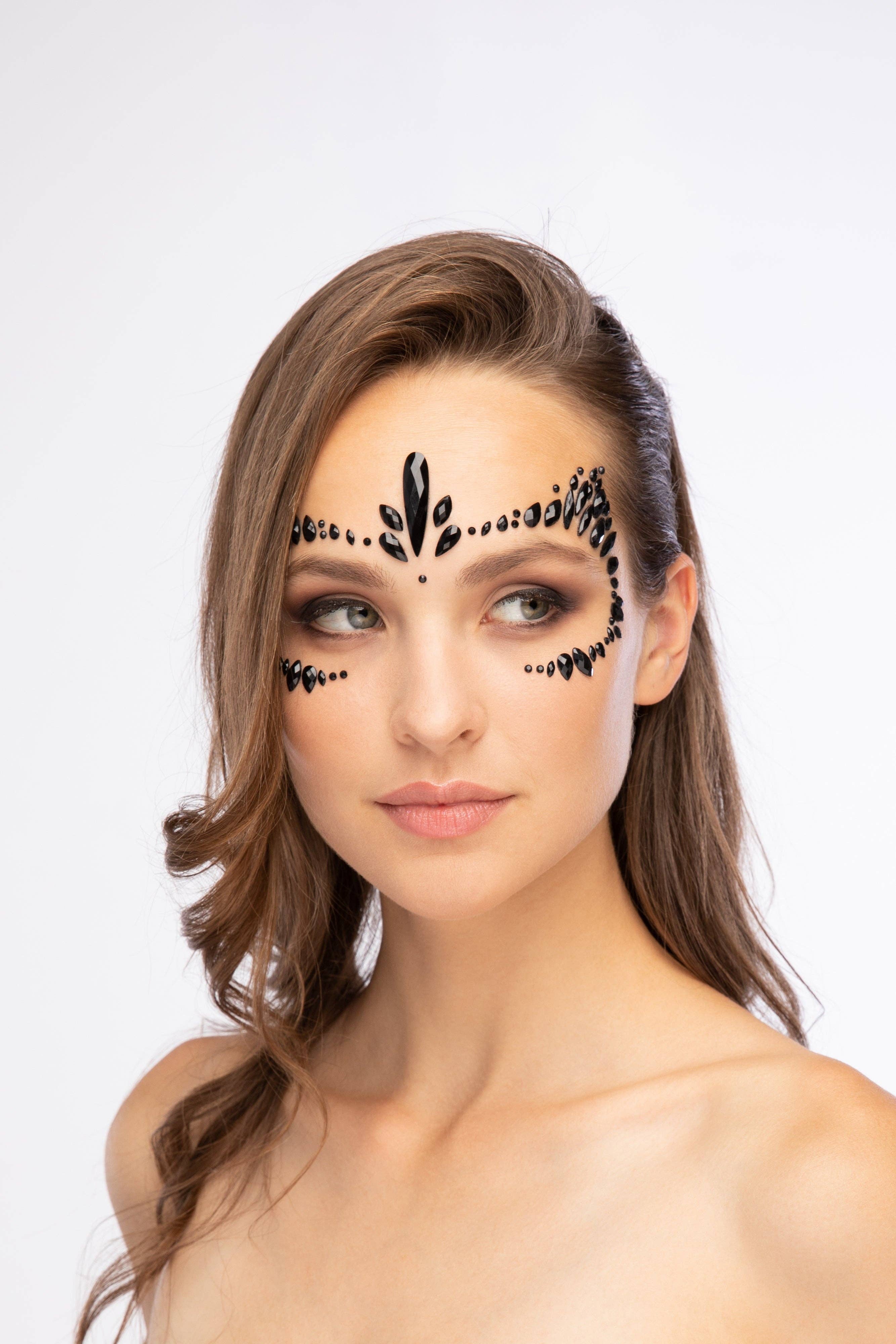 Moon Makeup – wholesale Kroppsglitter/skimmer – Halloween självhäftande ansiktsstenar, juveler och strass12