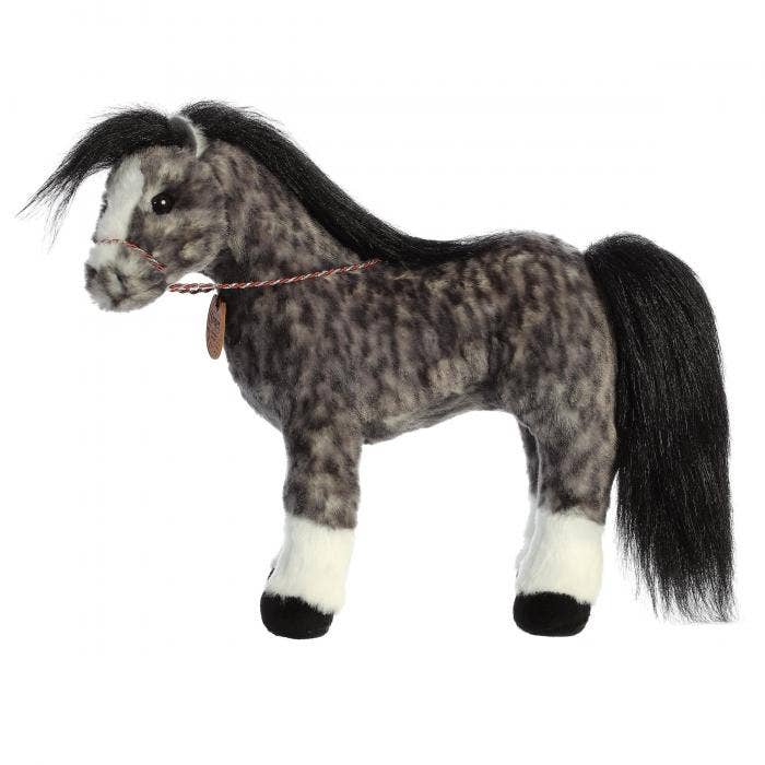 Kelley and Company - Vente Peluche – enfant et bébé - Animal en peluche Breyer en forme de cheval andalou de 13 pouces