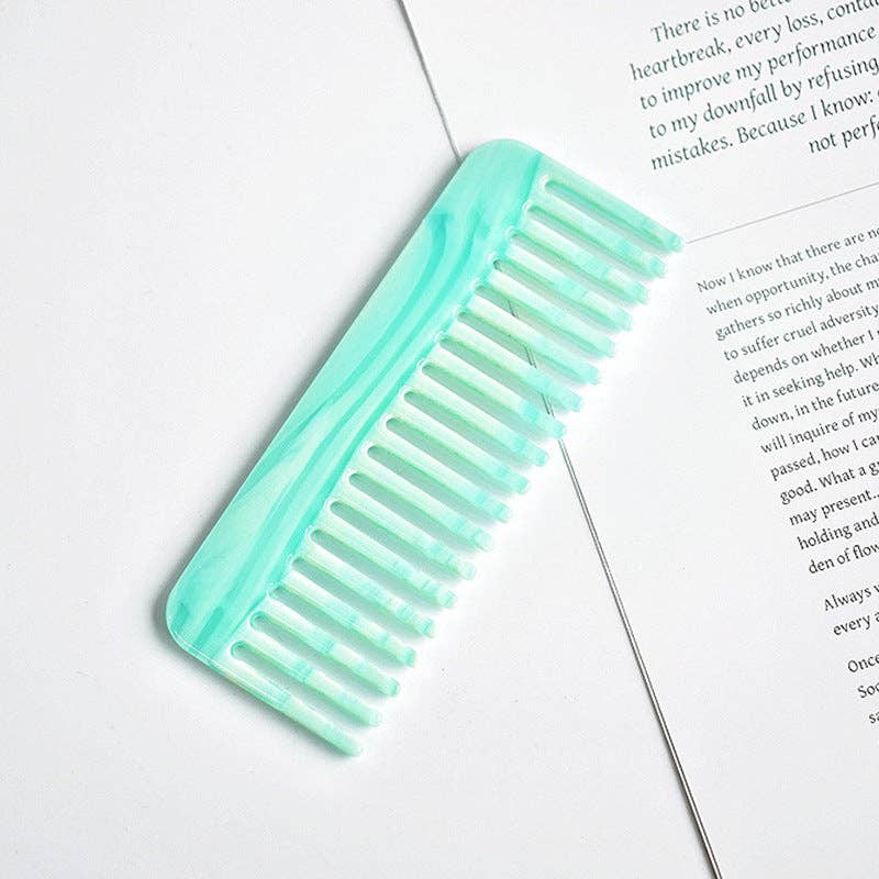Dipped Shop - Wholesale Hair Brush/Comb - Acrylic Square Mini Portable Hair Combs DP25E6879