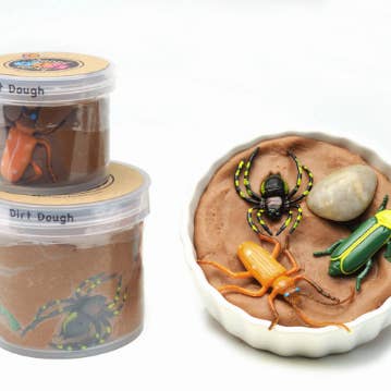 HAPPY DOUGH LUCKY - Wholesale Putty/Slime - Kids - Dirt Dough, Buggy Dough, Insect Dough, Earth dough, Sensory