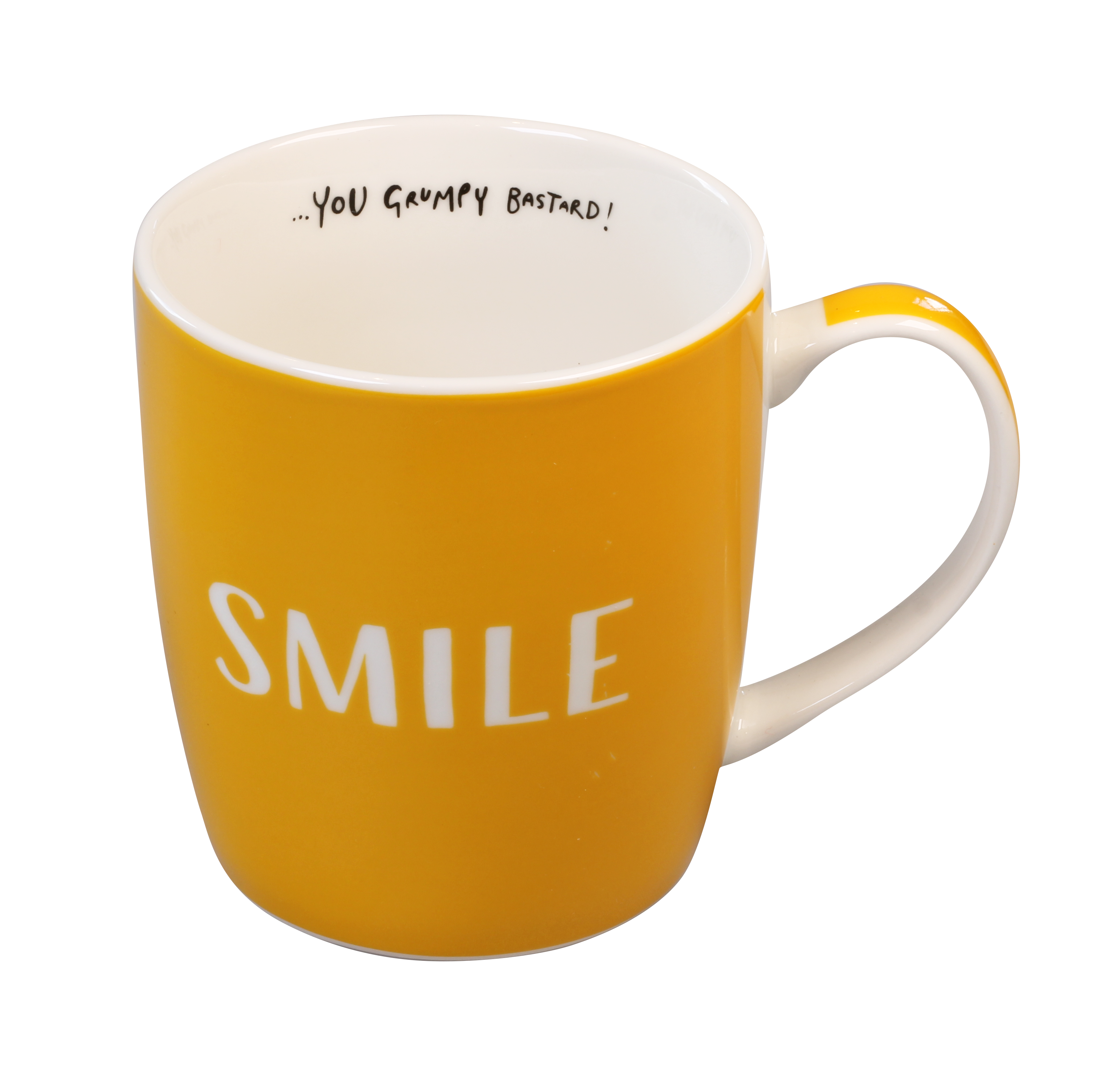 Smiling Faces - Wholesale Coffee Mug - Smile ...You Grumpy Bastard! - Brutally Honest Mugs2