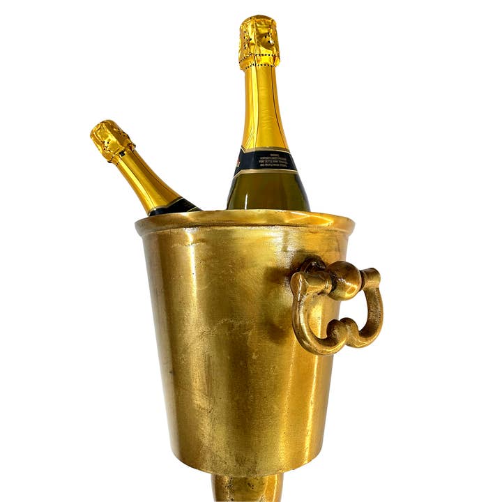 DDecorStore - Wholesale Ice bucket - Floor Standing Rustic Champagne Bucket Wine Cooler Ice Gift2