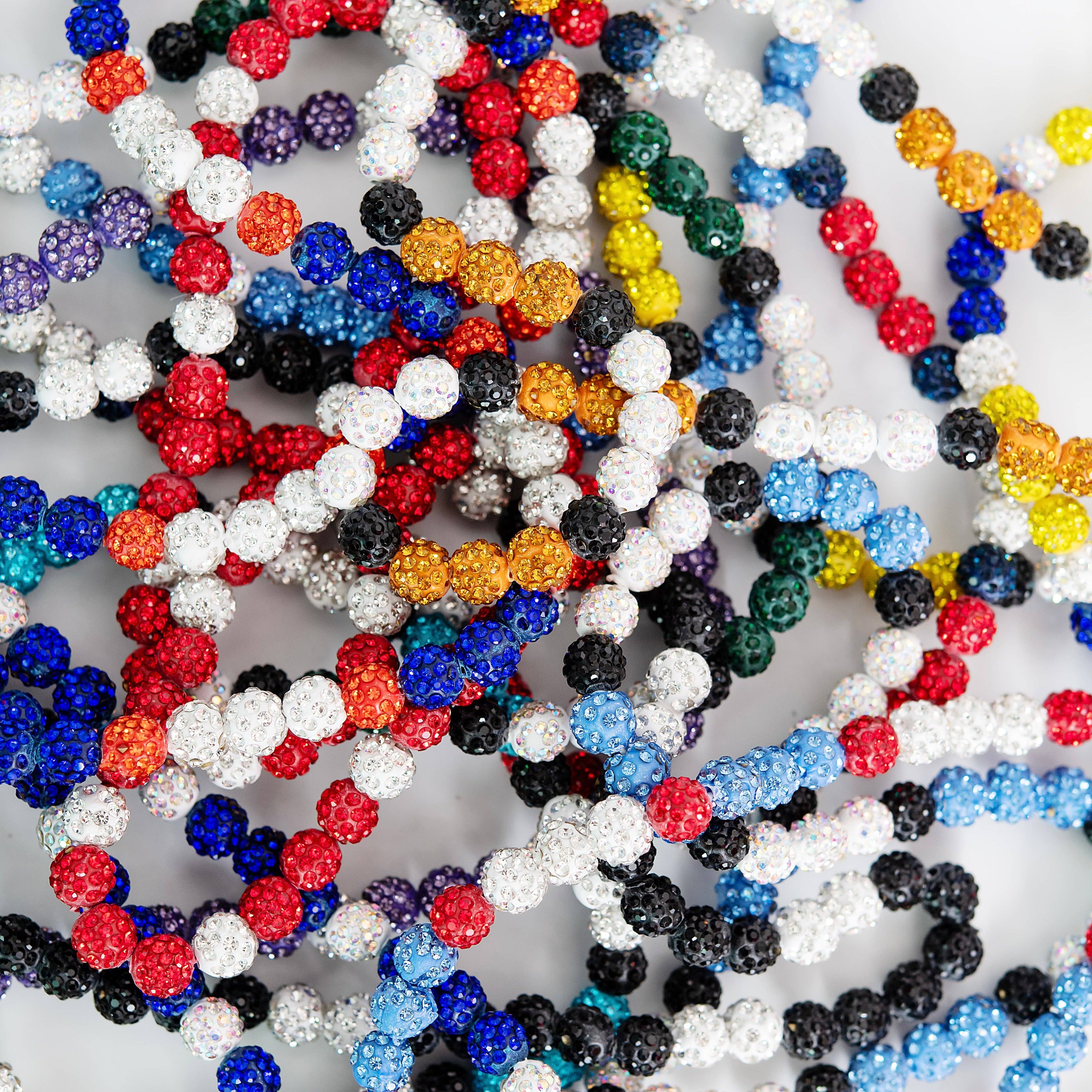 Golden Thread – wholesale Pärlband/Pärlhalsband – Bling Baseball Halsband16