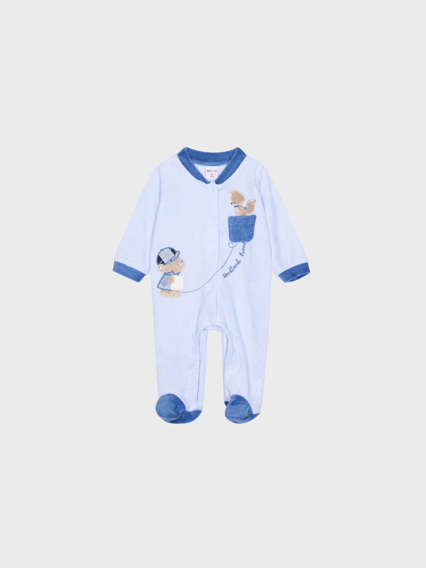 Ativo Kids - Wholesale Babygown Set - Baby - NB-C8698-68 - Babygrow / Sleepsuit for Newborns