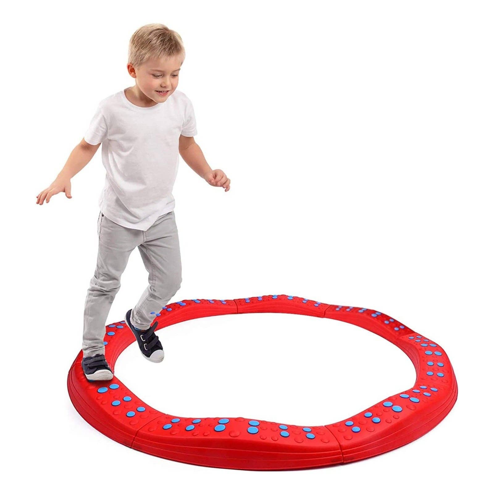 Special Supplies - Wholesale Sporting Game - Kids & Baby - Wavy Circle Balance Beams Stepping Stones for Kids, 8 Pc0