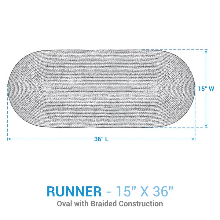 Park Designs - Wholesale Table Runner - Feather Tree Print Braid Runner 36"L3