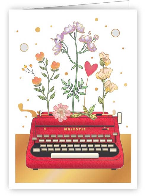 Flowers and Typewriter, 6959 for wholesale by Actetre Deutschland Gmbh