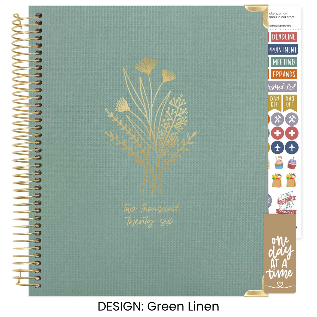 bloom daily planners - Wholesale Planner - 2026 Vision Planner - 7.5"x9" size4