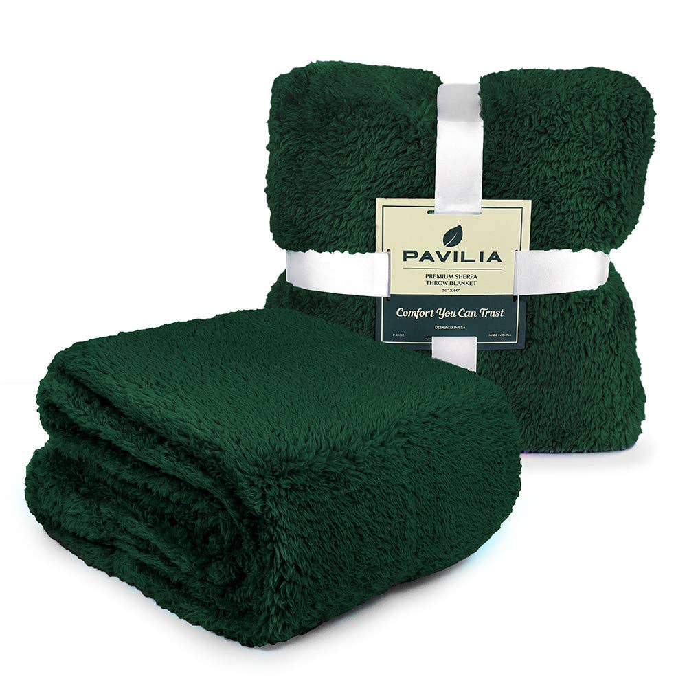 Pavilia - Wholesale Throw Blanket - Plush Shaggy Sherpa Blanket43