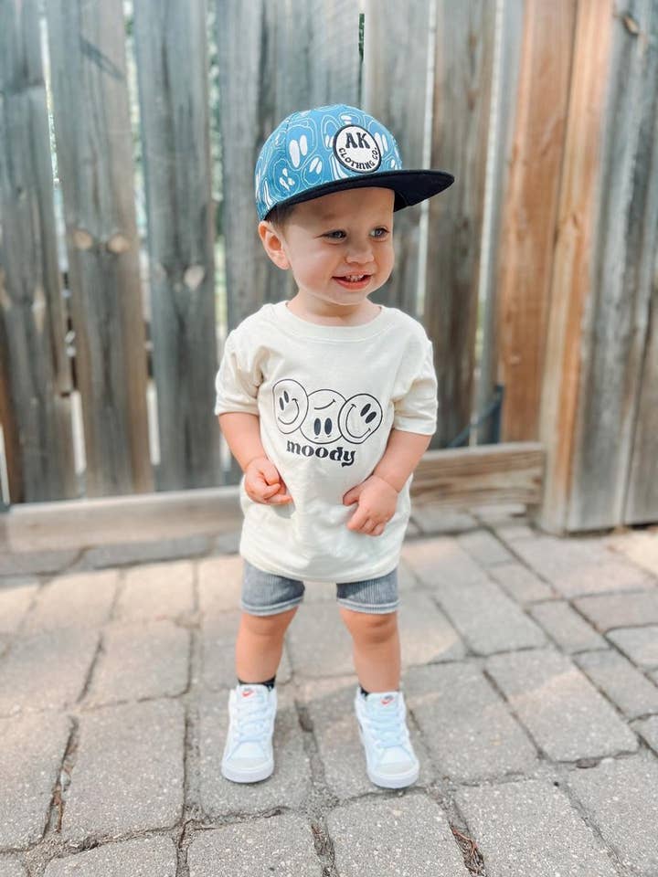 Moody graphic tee for wholesale by AK CLOTHING COMPANY, LLC