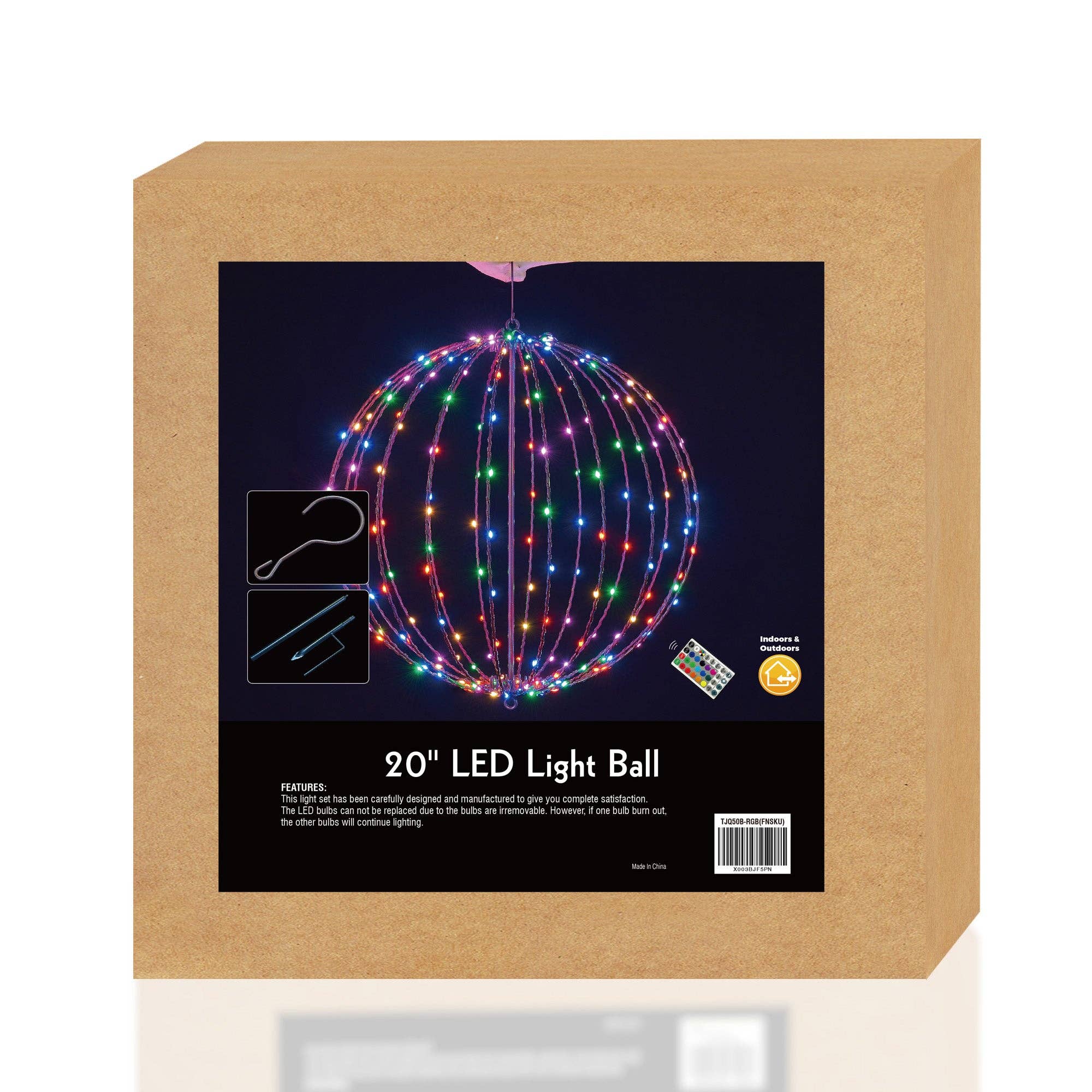 LIGHTSHARE - Wholesale Outdoor/Lawn Light - LED Ball Light, Warm White, Various Sizes and Finishes29