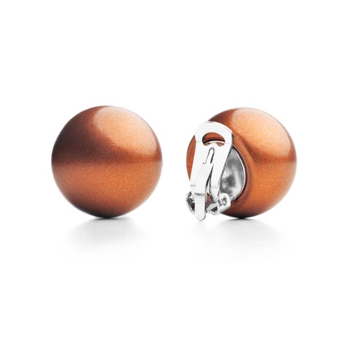 Mirta Accessori Moda - Wholesale Clip-On Earrings - Metal Ball Clip Earrings 100% Made in Italy4