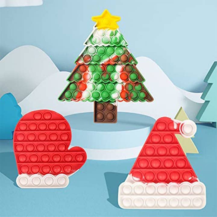 Keeraft - Vente Fidget/jouet anti-stress – enfant - Mélange Pousse Pop It Jouet Anti-Stress Saint-Valentin Pâques