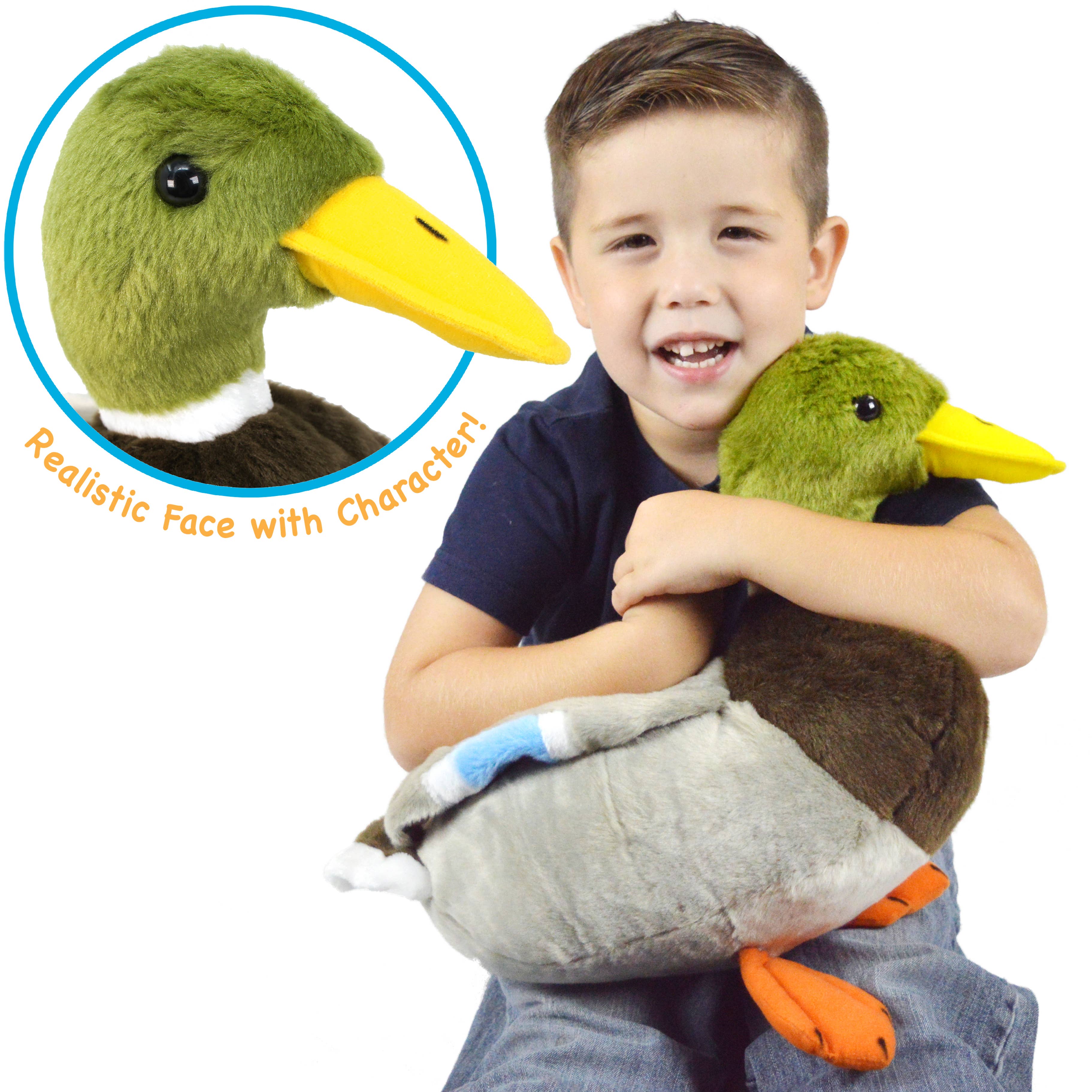 VIAHART Toy Co. - Wholesale Stuffed/Plush Toy - Kids & Baby - Dakota The Duck | 13 Inch Stuffed Animal Plush1