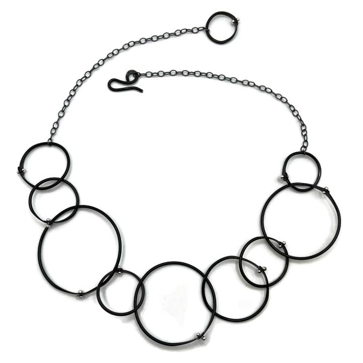 Rain necklace for wholesale by Laura Robson Design