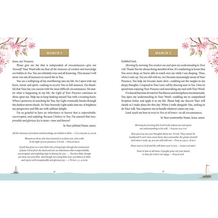 HarperCollins Christian Publishing - Wholesale Religion - Jesus Listens for Every Season :A 365-Day Illustrated Prayer4