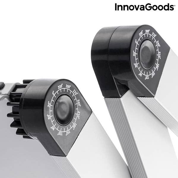 InnovaGoods - Vente Rehausseur de bureau - Table réglable multi-positions pour ordinateur portable2