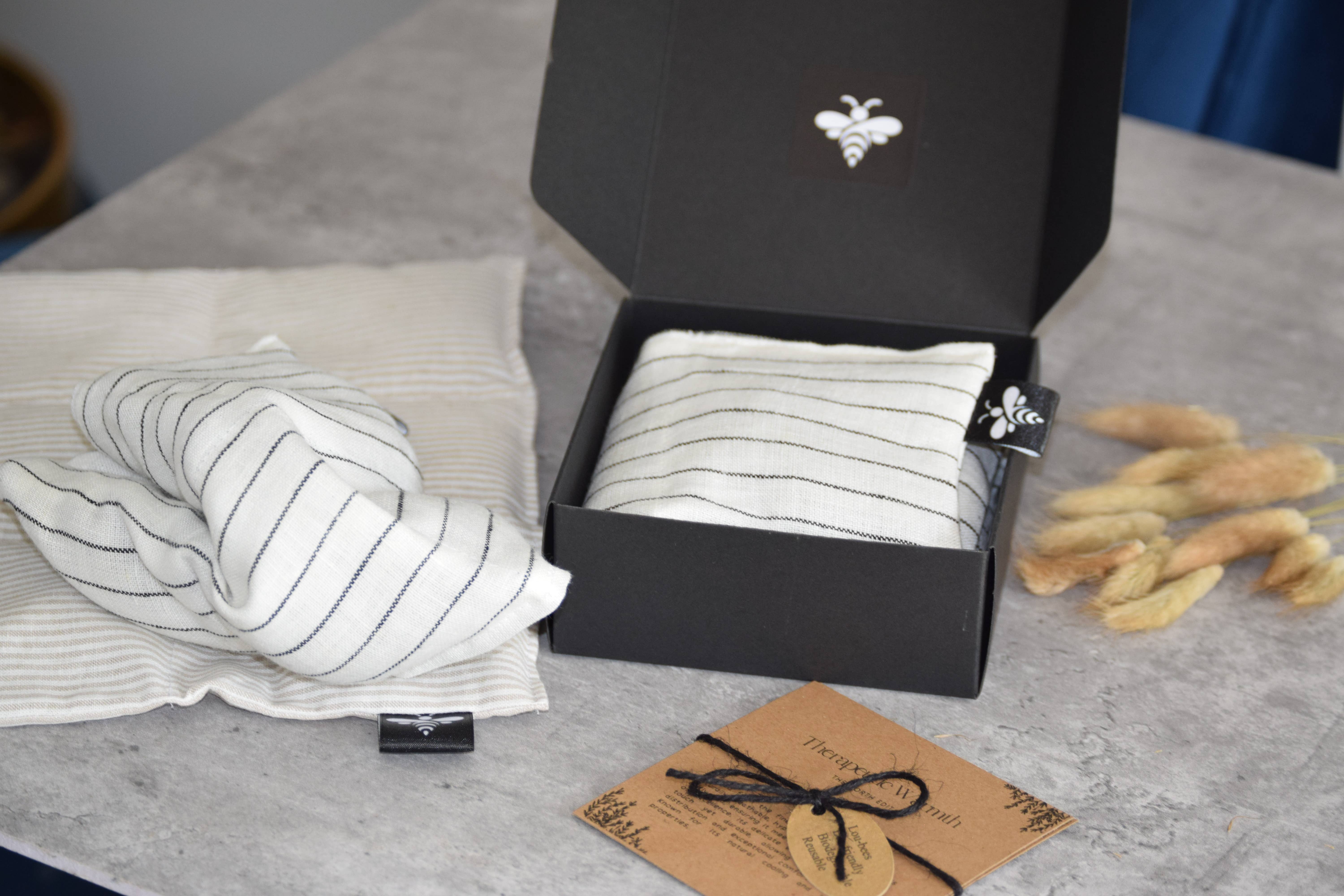 Lou Bees - Wholesale Heating Pad - Pure Linen Heat Pad. Pain Reducing, Essential Oils9