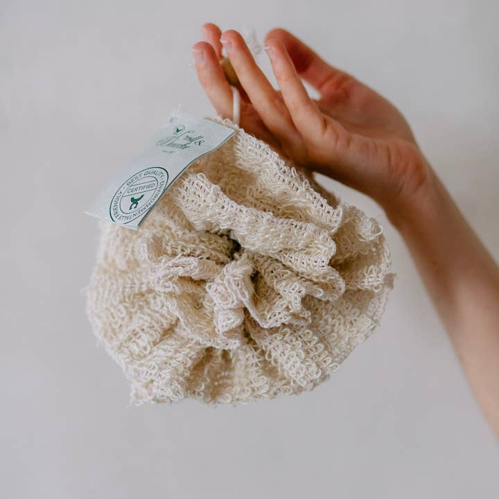 Croll & Denecke – wholesale Bath pouf/sponge – Sisal flower, vegan body sponge Eco Wellness Spa