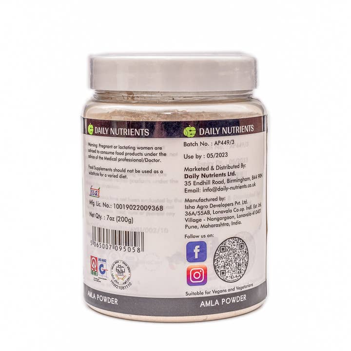 Daily Nutrients – wholesale Protein/superfood powder – AMLA POWDER