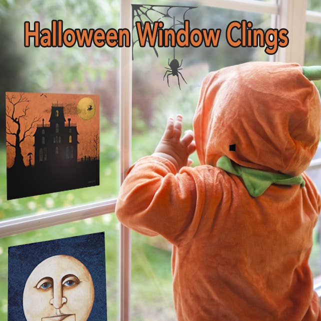 Window Clings for wholesale by Tim Campbell Art
