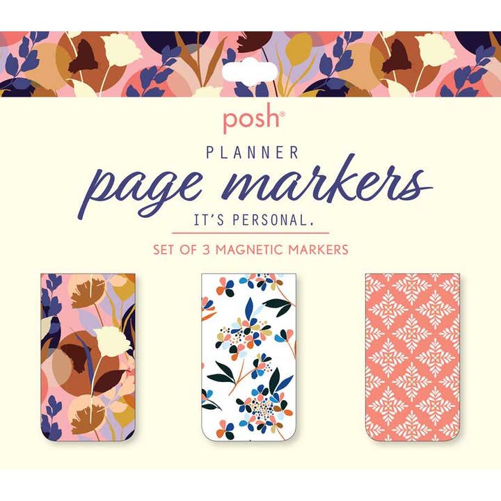Posh: Magnetic Planner Page Markers by Andrews McMeel Publishing for wholesale by Simon & Schuster