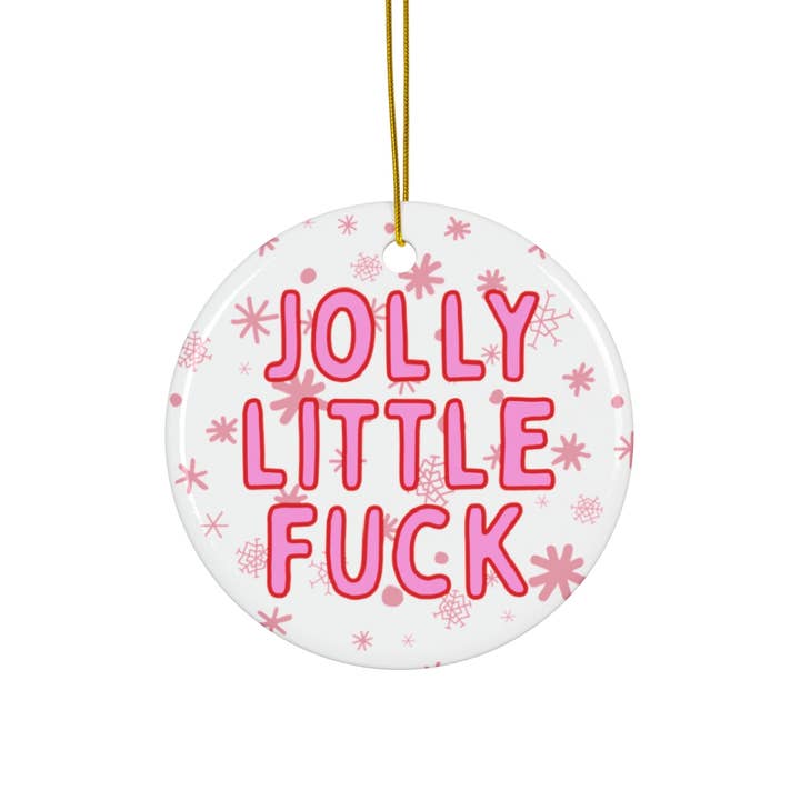R is for Robo - Wholesale Ornament - Sweary Christmas Ornament Funny Holiday Stocking Stuffers1