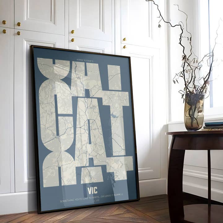 Mappa CAT Letra per la vendita all'ingrosso da parte di The Traveler Art