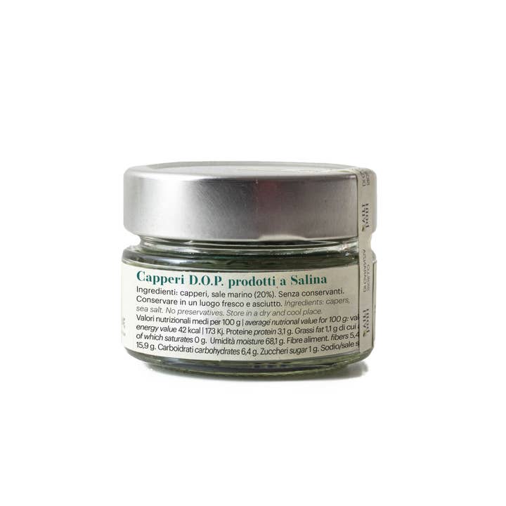 Boniviri BCorp - Venta al por mayor Especias secas - Alcaparras sicilianas de la isla de Salina D.O.P.1