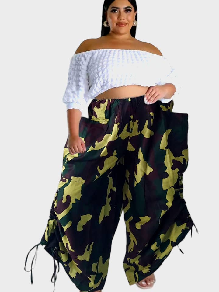 Palazzo with Adjustable leg String - 7697 for wholesale by India Batik