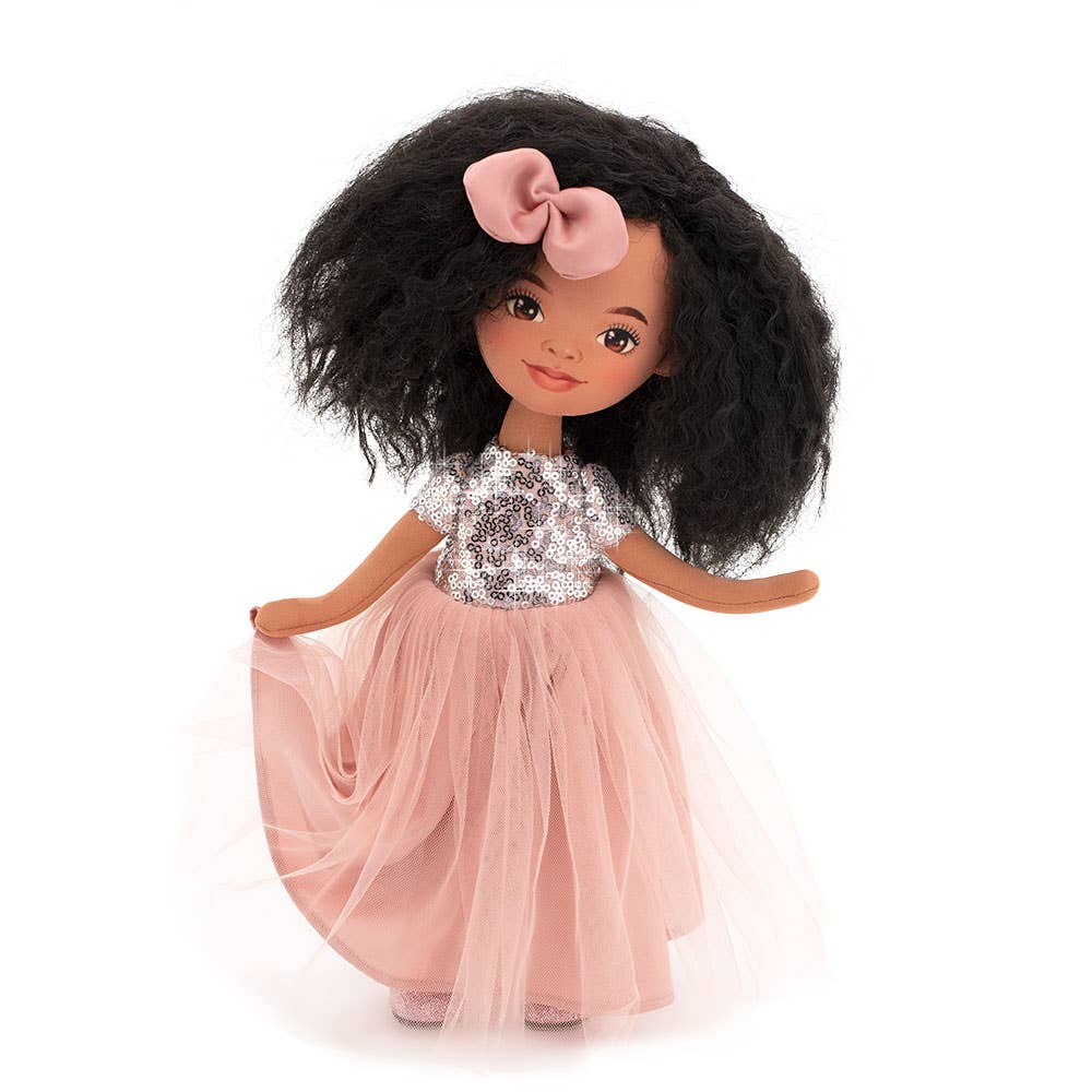 Orange Toys – wholesale Doll – Kids – GIFT SET: Tina Doll Pink Dress + Shoes/accessories2